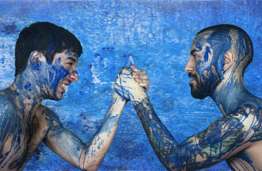 Blue è il colore primario di Boetti